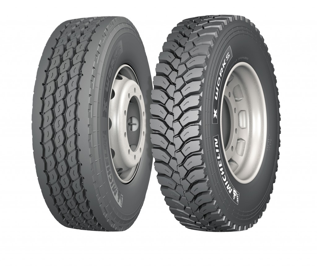 The 315/80 R 22.5 tyre is available as either an all-round X Works XZY fitment, or as the drive-axle specific X Works XDY.