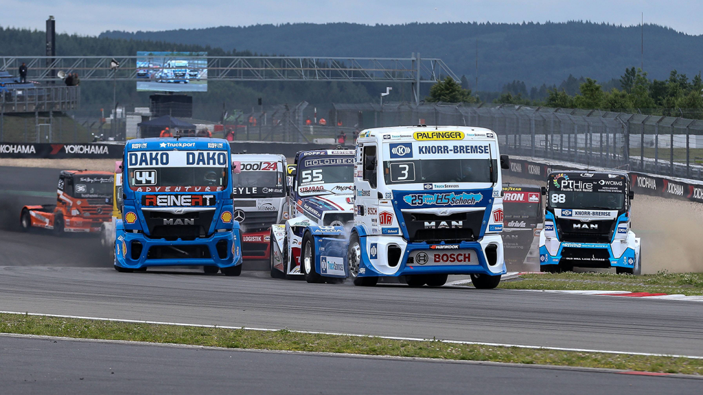 Start beim Truck Grand Prix