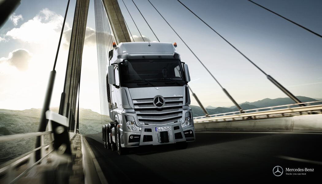 Hasta 250 toneladas con el Actros SLT