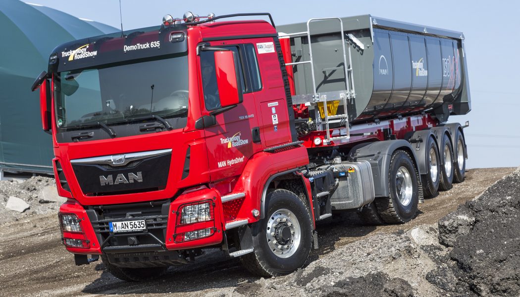 MAN expone sus mejores camiones para la construcción en Bauma 2016
