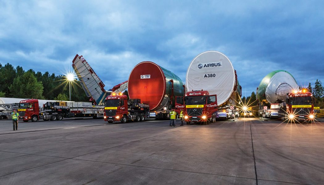 Cómo transportar un Airbus A380