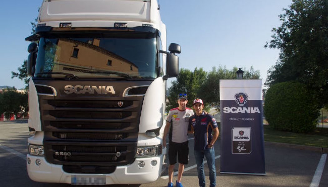 Marc Márquez escoge a Scania para su Motorhome