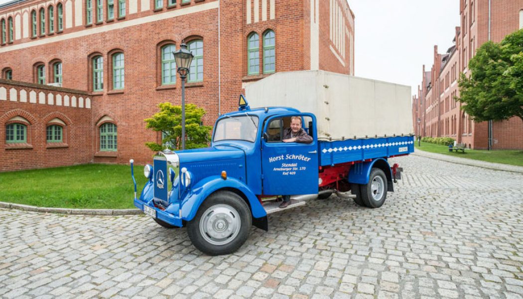 Un Mercedes L 3000 para huir de Alemania del Este