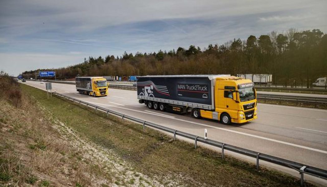 Los avances de MAN respecto al “Platooning”