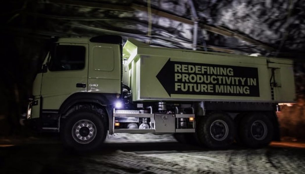 Conducción autónoma con un Volvo FMX