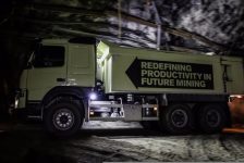 Conducción autónoma con un Volvo FMX