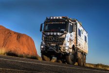 Por el desierto australiano con un Arocs
