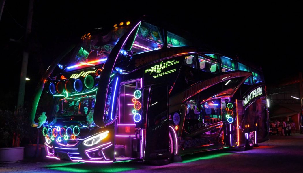 Discobuses Scania en Tailandia