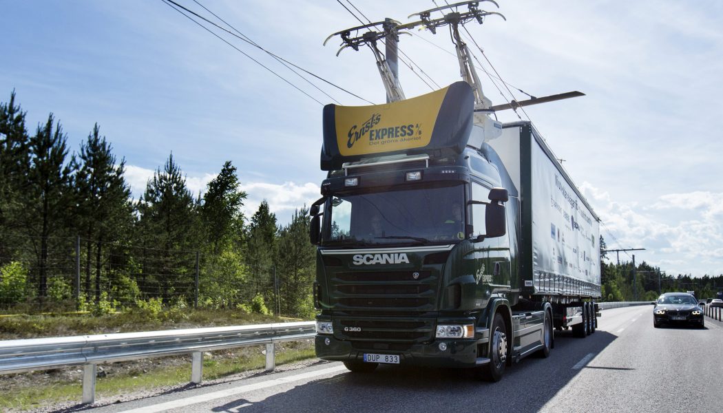 Autopistas eléctricas en Suecia y Alemania