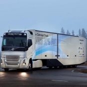 Motor híbrido de Volvo Trucks, para largas distancias