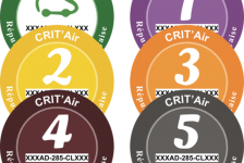 Obligatorio usar el distintivo Crit’Air en Francia