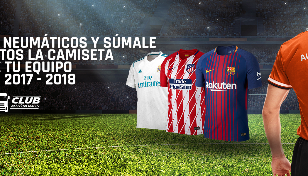 Tu camiseta de la Liga con el Club Autónomos