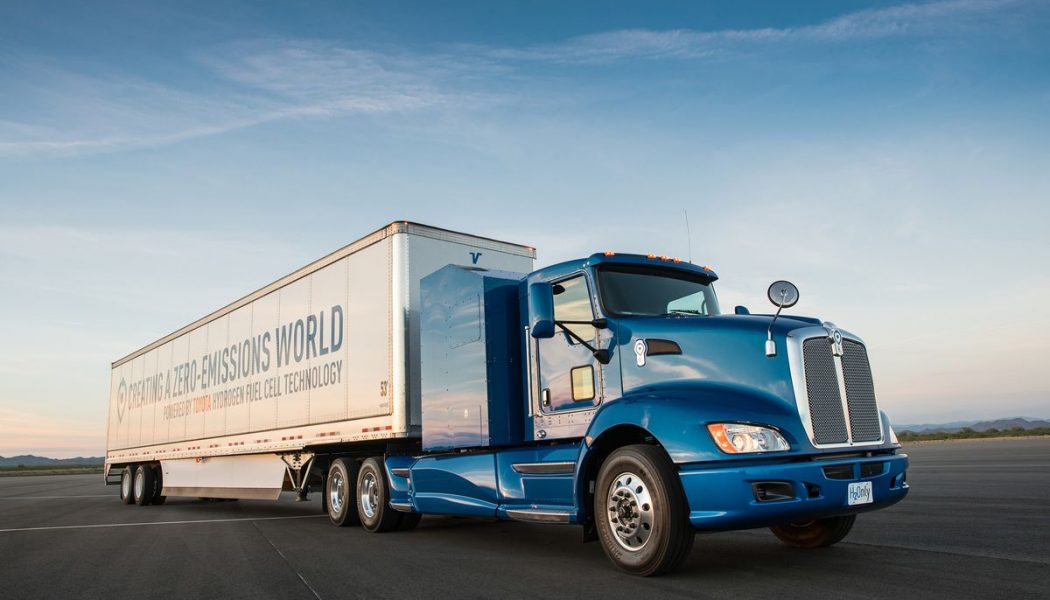 Toyota presenta su camión de hidrógeno en EEUU