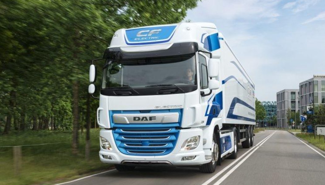 Un DAF eléctrico en el 2018