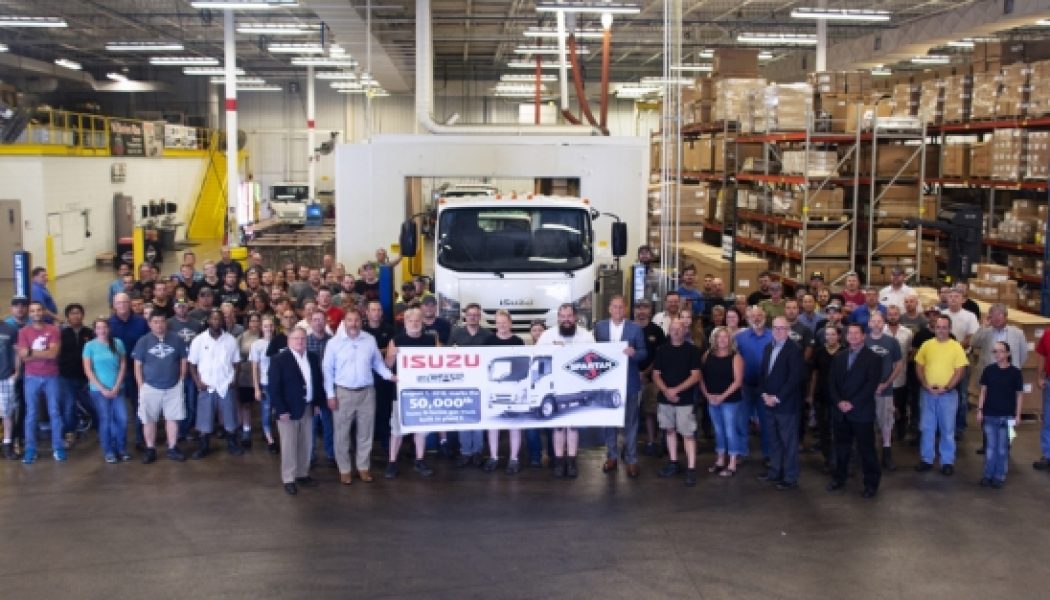 Isuzu produce la unidad 50.000 de la Serie N