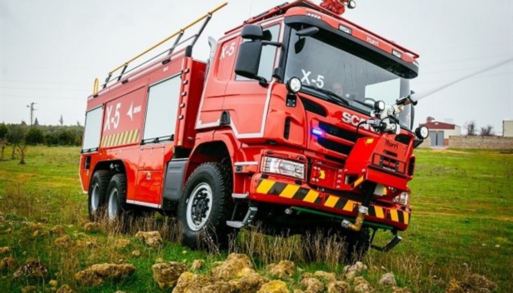 Aena escoge a Scania para sus vehículos autoextintores