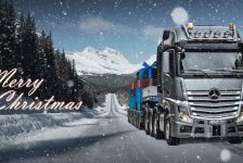 Los camiones más navideños