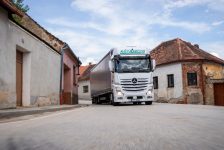 En República Checa con Mercedes Trucks