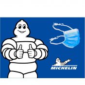 Michelin dona mascarillas