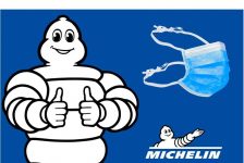 Michelin dona mascarillas