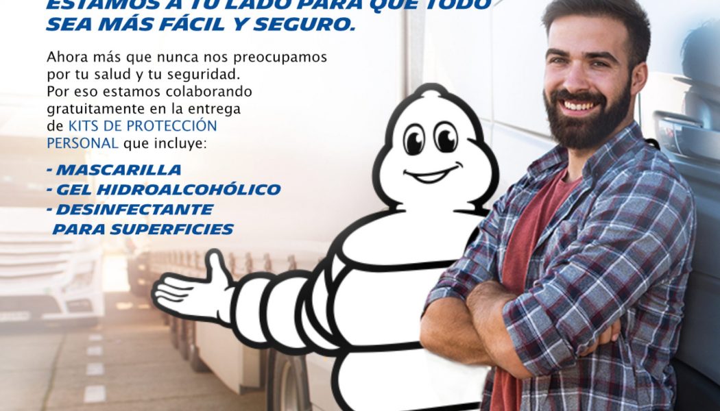 Michelin te entrega un kit anticoronavirus al registrarte en MyPortal