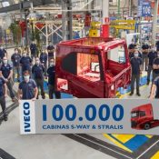 IVECO produce su cabina pesada número 100.000 en Valladolid