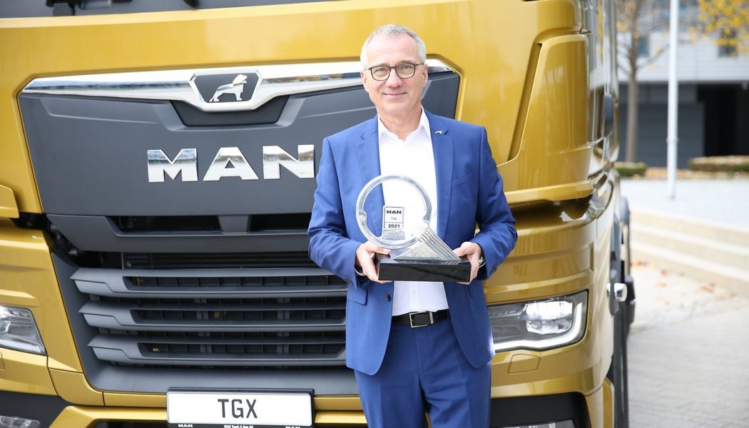 El MAN TGX es premiado como el Truck of the Year 2021