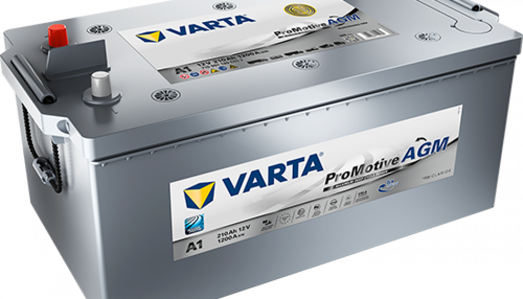 VARTA ProMotive AGM: la batería con hasta seis meses más de vida útil