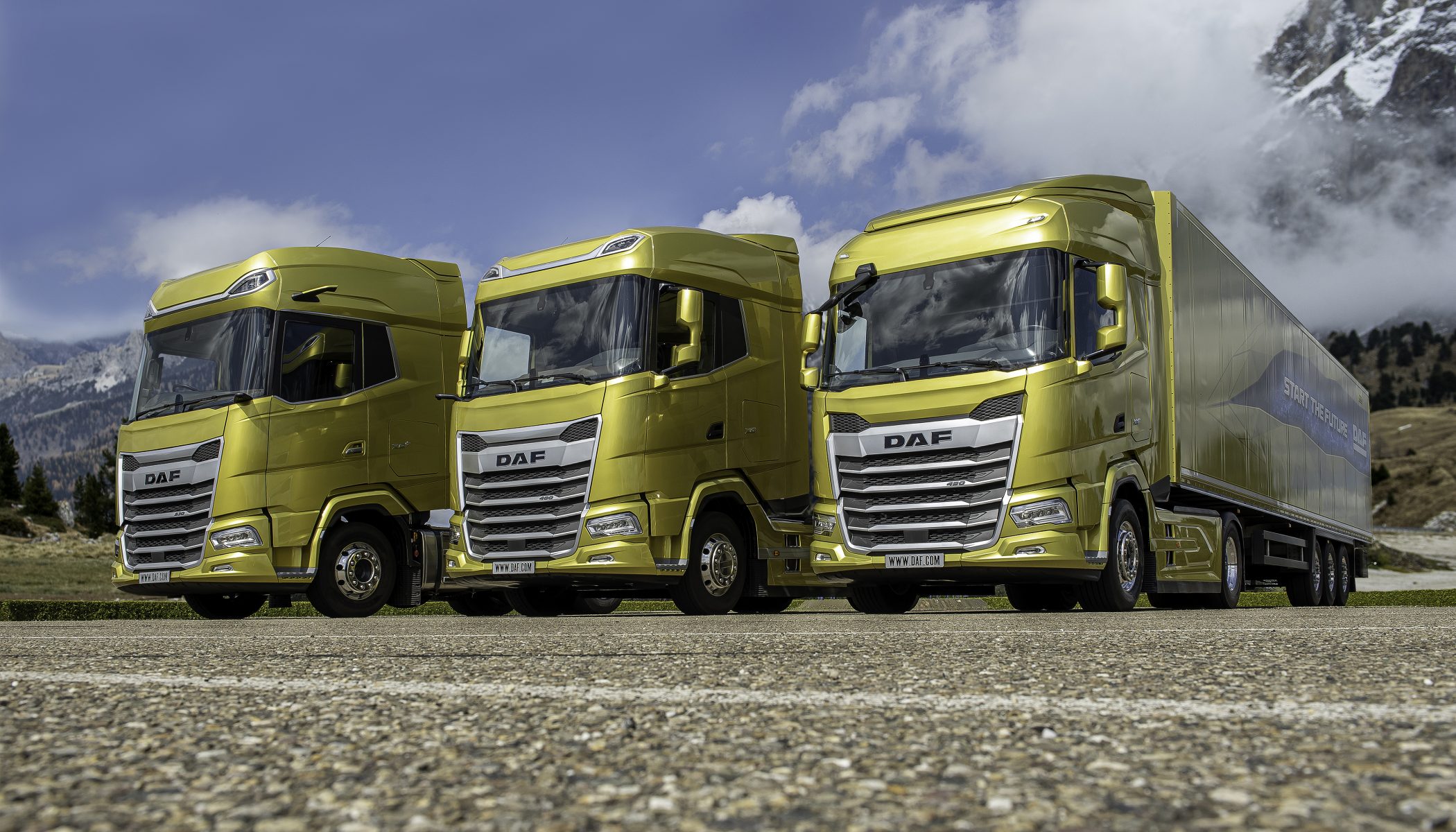 DAF anticipa el futuro con los modelos XF, XG y XG+ de la Nueva
