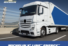 Michelin recomienda su neumático X LINE ENERGY en medida 315/70 R 22.5 para grandes rutas