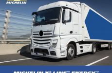 Michelin recomienda su neumático X LINE ENERGY en medida 315/70 R 22.5 para grandes rutas