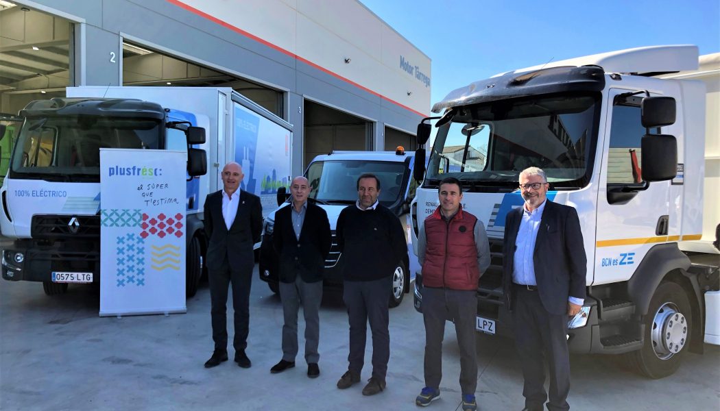 Renault Trucks entrega su primer camión pesado 100% eléctrico en Cataluña