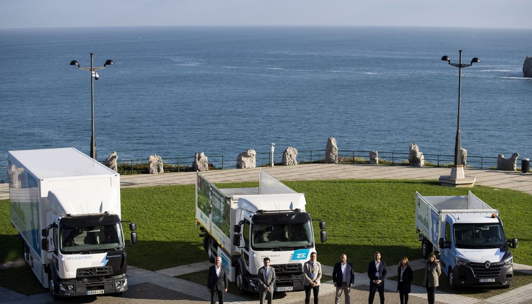 Renault Trucks lleva su electrificación en los camiones a Santander