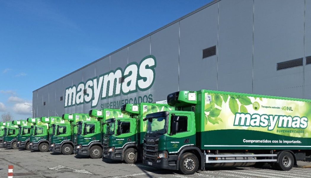 Supermercados MASYMAS incorporan 11 Scania de GNL