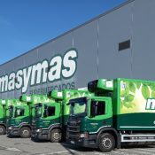 Supermercados MASYMAS incorporan 11 Scania de GNL