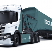 Boliden compra un camión eléctrico Scania de 74 toneladas
