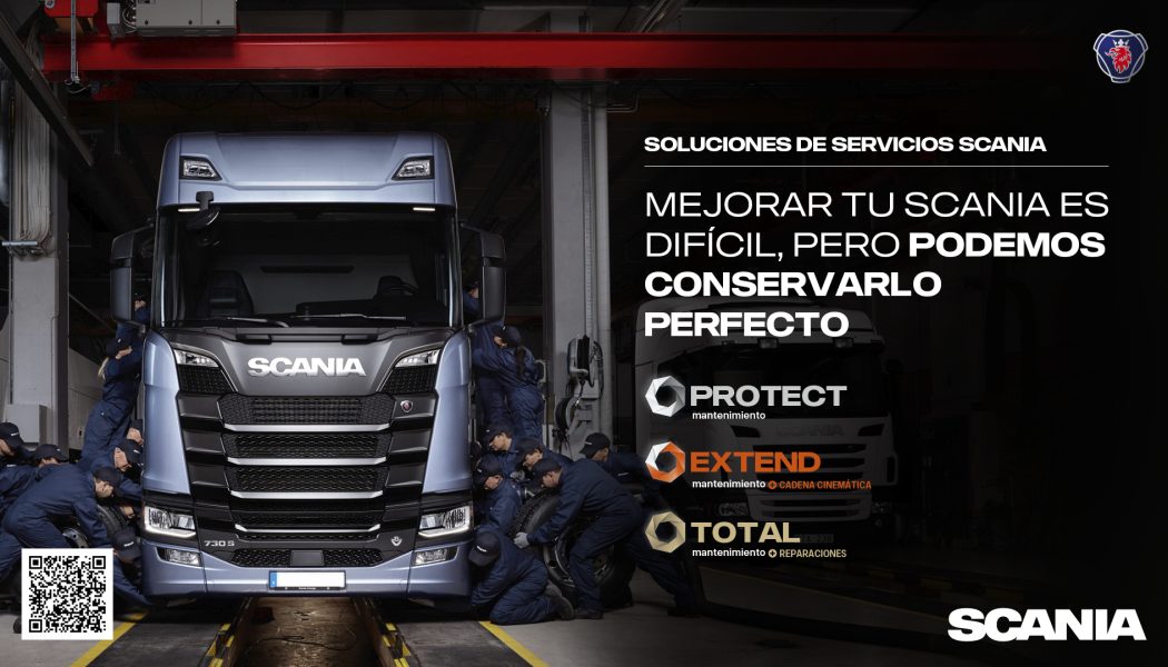 Scania y sus servicios Protect, Exted y Total