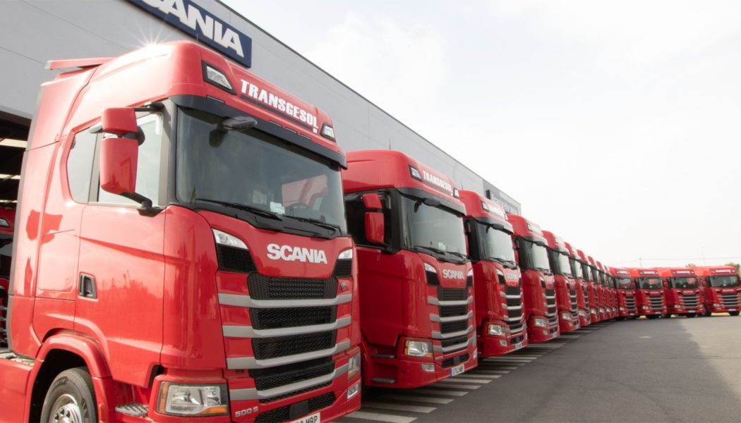 Transgesol incorpora 24 Scania a su flota