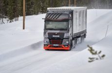 MAN prueba su eTruck a ultra bajas temperaturas