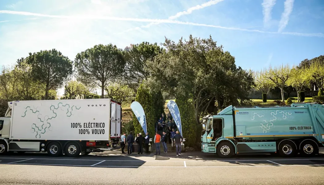 Volvo Trucks presenta sus camiones eléctricos en Barcelona