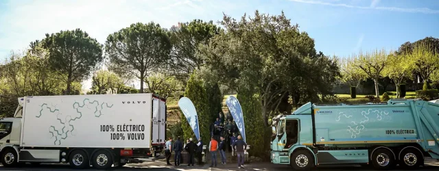 Volvo Trucks presenta sus camiones eléctricos en Barcelona